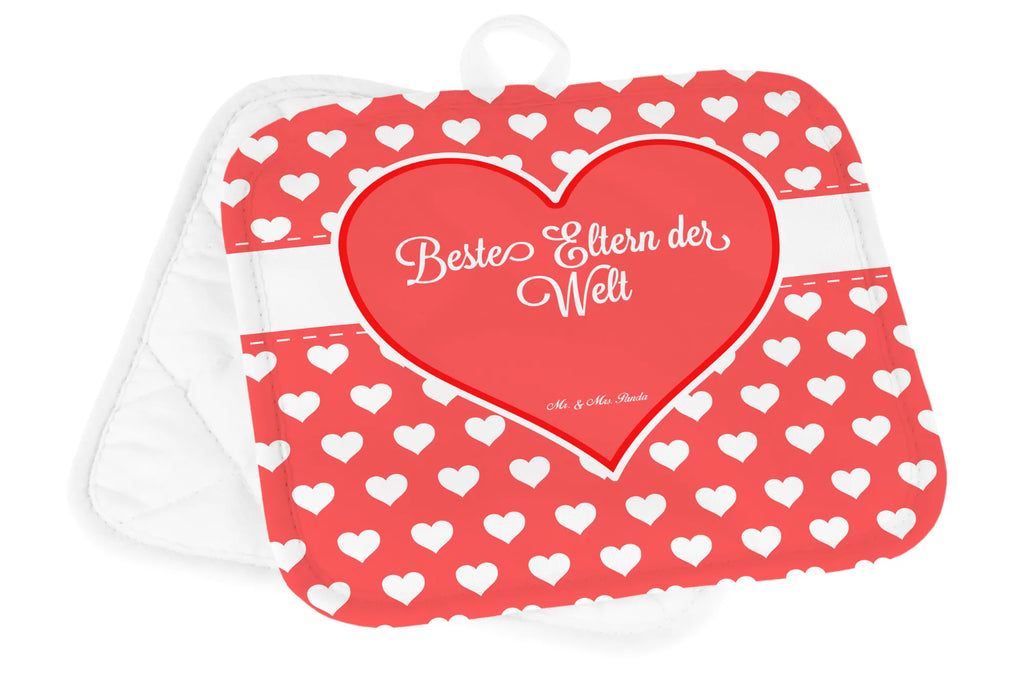 Pot holder Eltern cooking, baking, oven cloth set, oven mitts, potholders, set, gloves, kitchen, oven glove, Heart Love In Love Thank You Birthday Best Best Thank You