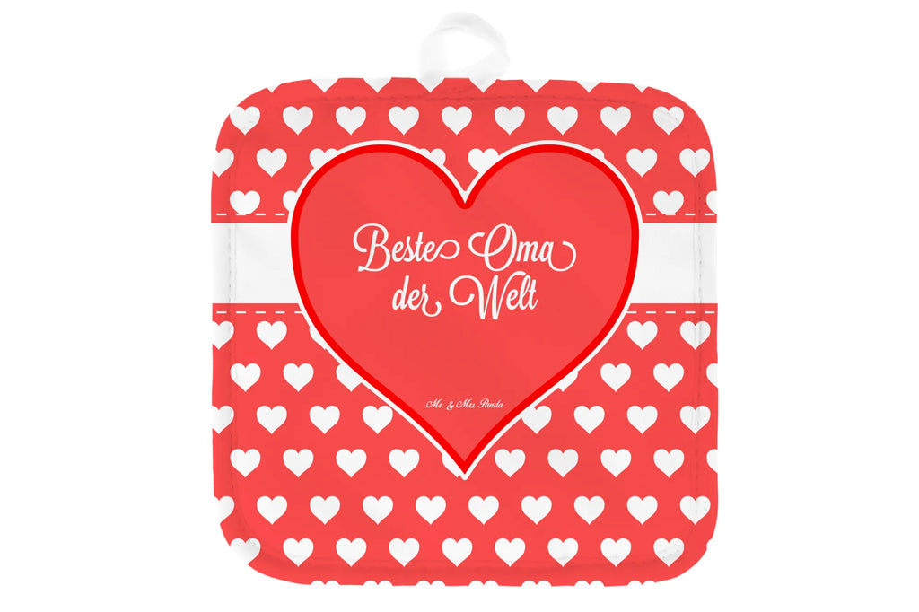 Pot holder Oma gloves, oven cloth set, set, potholders, oven glove, oven mitts, baking, cooking, kitchen, Heart Love In Love Thank You Birthday Best Best Thank You