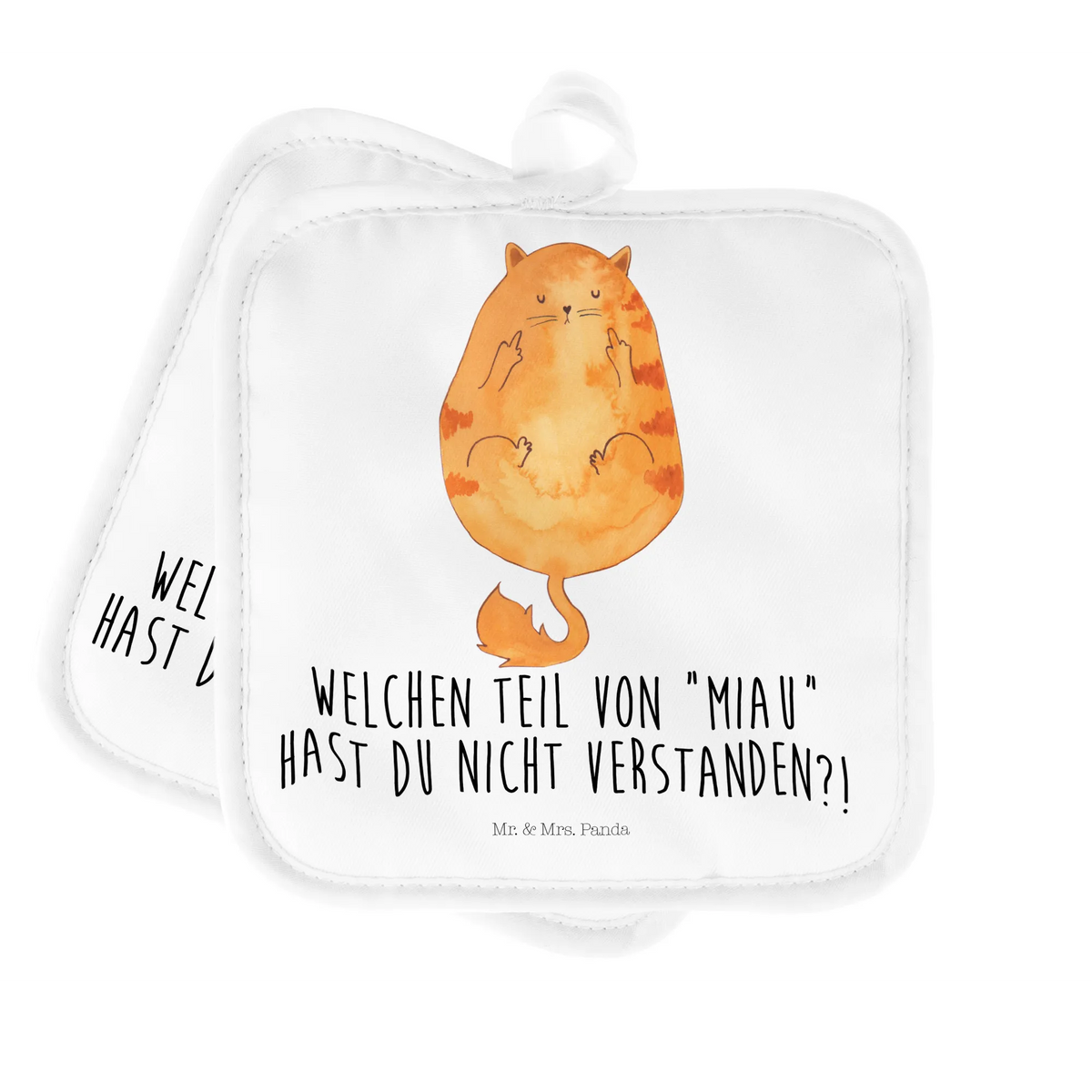2er Set Topflappen  Katze Mittelfinger Kochlappen, Zwei Topflappen, topfhalter, Topflappen 2er Set, 2er Set Topflappen, Topflappen Set, Topflappen, Doppel Topflappen, Ofenlappen, Topflappen im Doppelpack, Topfuntersetzer, Topflappenset, Katzenaccessoires, Katzenartikel, Katzenprodukte, Katzenliebhaber, Katzenfreund, Katze, Katzendeko, Katzenfan, Katzenmotiv, Katzenmotive, Katzenliebhaberprodukte, Katzensouvenirs, Cat, Mietze, Kater, Cats, Katzen