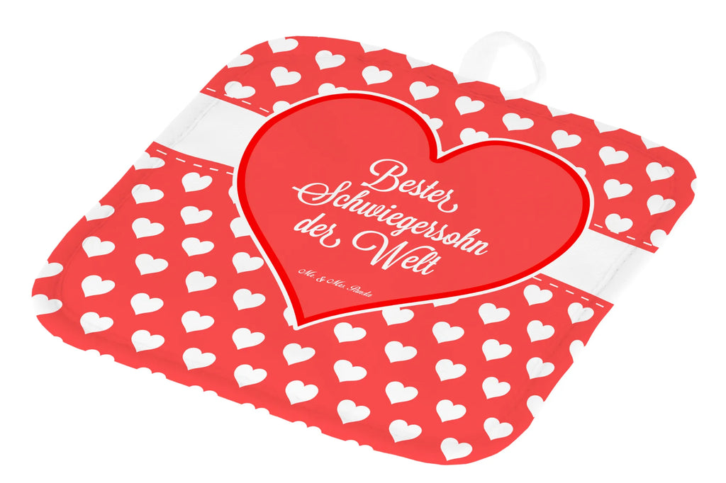 2er Set Topflappen  Schwiegersohn Topflappen, Topfhandschuhe, Topflappen 2er Set, Topflappen Set, Topfuntersetzer, Ofenhandschuh, Topflappen mit Spruch, Ofenhandschuhe, Schöne Topflappen, Topfhandschuh, Topflappen lustig, Topflappenset, Herz Liebe Verliebt Dankeschön Geburtstag Bester Beste Bedanken
