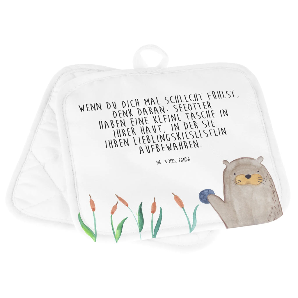 Pot holder otter Stone kitchen, set, oven cloth set, cooking, baking, gloves, potholders, oven mitts, oven glove, otter, marten, sea otter, European otter, water mammal, aquatic animal, baby otter, predator, water, otter gifts, animal lover, gift ideas for animal lovers, animal, mammal, water animal, gifts for people in love, Otter Sea Otter Lake Otter