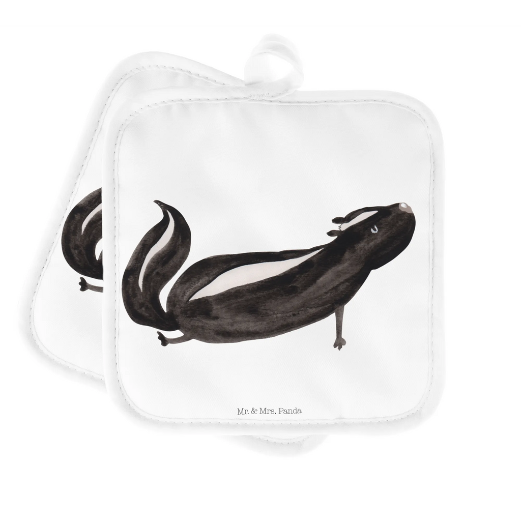 2er Set Topflappen  Stinktier Yoga 2er Set Topflappen, Topflappen Set, Topflappen 2er Set, Topfhandschuhe, Topflappen, Topflappenset, topfhalter, Topfuntersetzer, Stinktier, Skunk, Yoga, Raubtier, Stinki, Liebe, Lache, Wildtier, Lebe, Namaste, Stinker