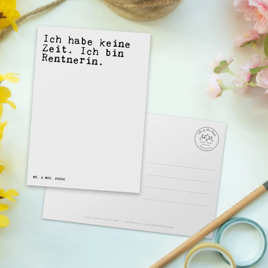 Postkarte Sprüche und Zitate Ich habe keine Zeit. Ich bin Rentnerin. Einladung Geburtstag, Grußkarte, Ansichtskarten, Karte, Einladungskarte, Dankeskarte, Postkarte, Einladungskarten Geburtstag, Ansichtskarte, Geburtstagskarte, Einladung, Geschenkkarte, Spruch, Sprüche, lustige Sprüche, Weisheiten, Zitate, Spruch Geschenke, Spruch Sprüche Weisheiten Zitate Lustig Weisheit Worte