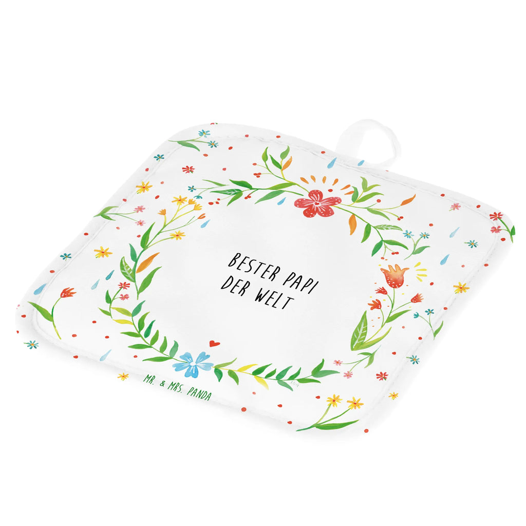 Pot holder Papi potholders, gloves, set, oven mitts, oven cloth set, cooking, baking, oven glove, kitchen, flower love sea of flowers flower meadow