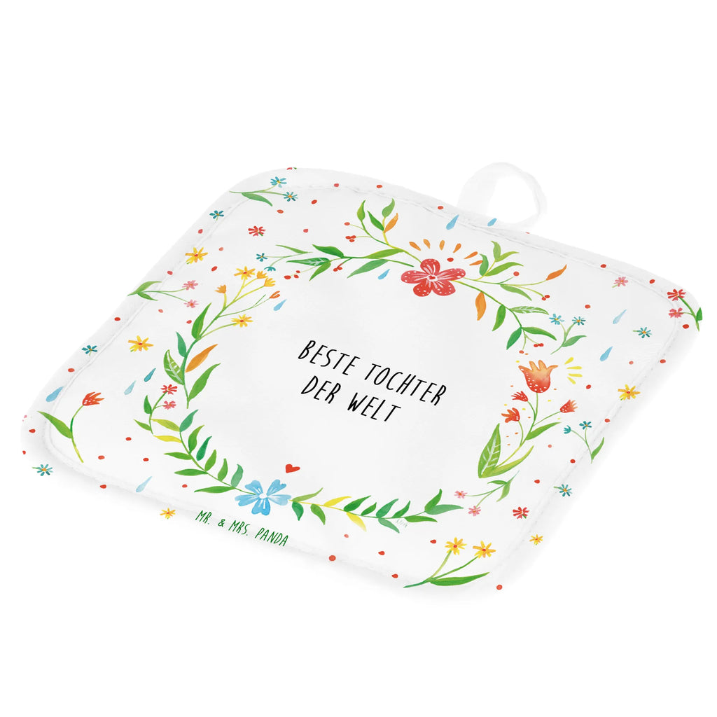 2-elementowy zestaw podkładek pod garnki Tochter Topflappen, Ofenhandschuh, Topfhandschuh, Topflappen Set, Topflappen lustig, Ofenhandschuhe, Topfuntersetzer, Topflappen 2er Set, Topflappenset, Topflappen mit Spruch, Schöne Topflappen, Topfhandschuhe, Geschenk