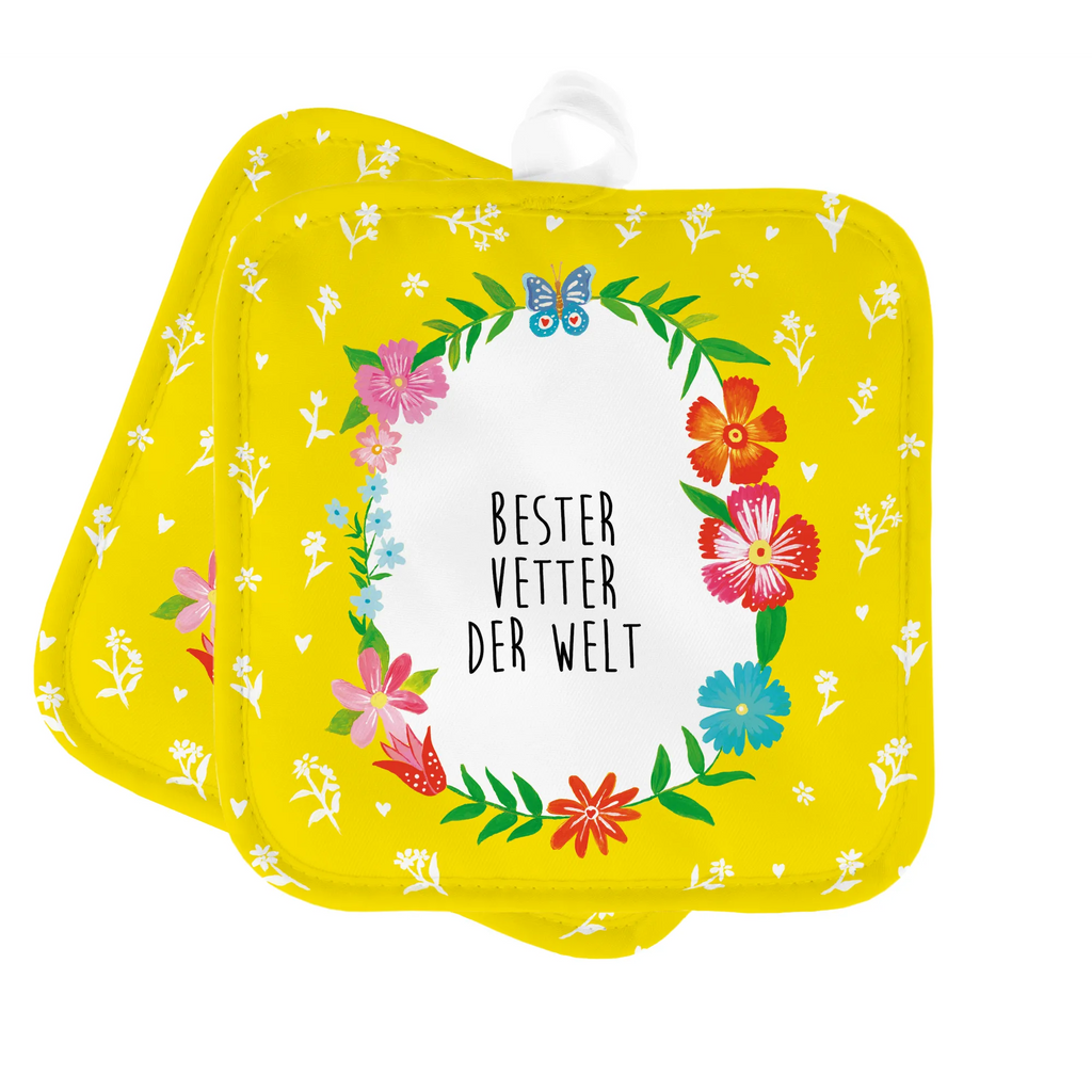 Pot holder Vetter baking, set, kitchen, potholders, gloves, cooking, oven mitts, oven cloth set, oven glove, Flowers Love Flower