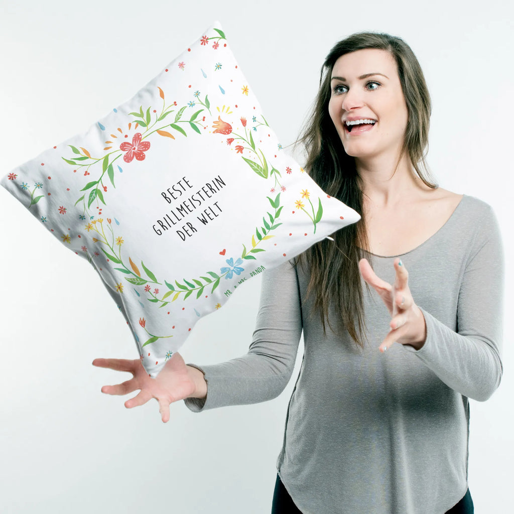 Cushion Grillmeisterin fluffy, pad, pillow case, 40x40, couch, pillows, bed, cushion, Pillow, bedroom, soft, settee, 40 x 40, sofa, flower love sea of flowers flower meadow