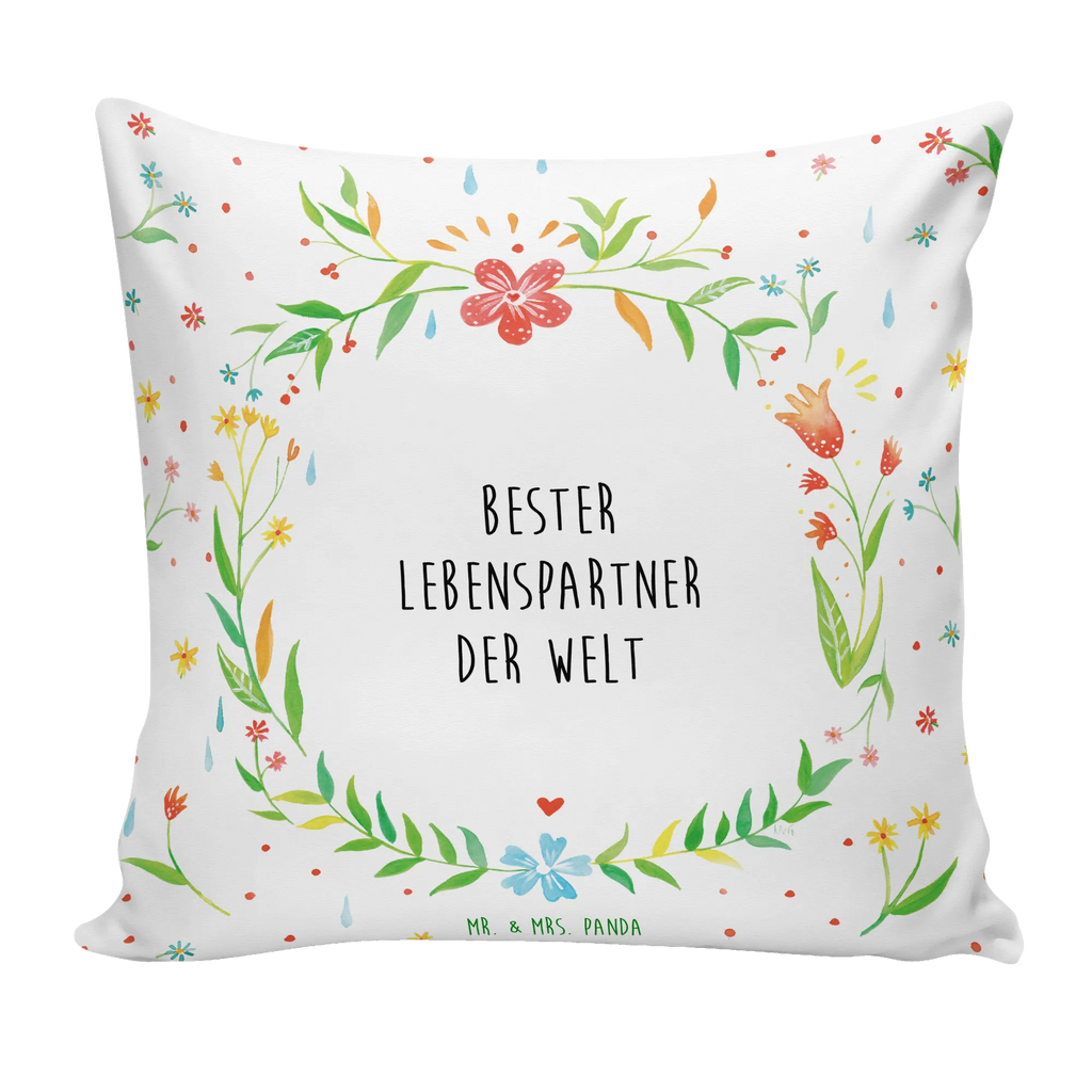 Cushion Lebenspartner couch, bedroom, 40x40, cushion, pillow case, 40 x 40, bed, pad, soft, Pillow, settee, sofa, fluffy, pillows, flower love sea of flowers flower meadow