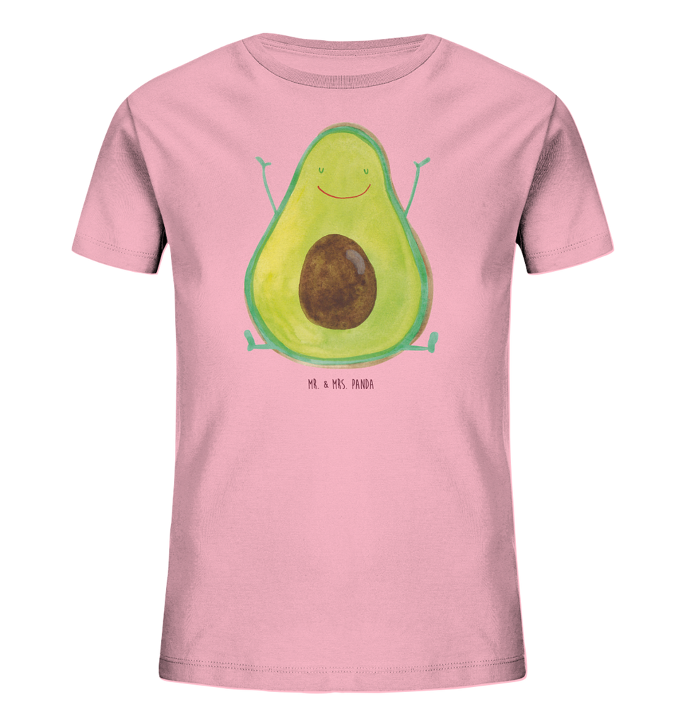 Organic Kinder T-Shirt Avocado Glücklich Kinder T-Shirt, Kinder T-Shirt Mädchen, Kinder T-Shirt Jungen, Avocado, Veggie, Vegan, Gesund, Chaos