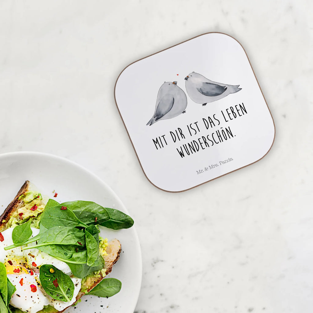 Square coaster Turtledoves in love Getränkeuntersetzer, Bierdeckel, Untersetzer Holz, Untersetzer Gläser, Untersetzer Design, Untersetzer für Gläser, Glasuntersetzer, Tassen Untersetzer, Untersetzer, Untersetzer aus Holz, Korkuntersetzer, Holzuntersetzer, Liebe, Partner, Freund, Freundin, Ehemann, Ehefrau, Heiraten, Verlobung, Heiratsantrag, Liebesgeschenk, Jahrestag, Hocheitstag, Turteltauben, Tauben, Hochzeitstag, Verheiratet, Verlobt, Geschenk Hochzeit, Geschenk Freundin, Verliebt, Liebesbeweis, Turteltäubchen, Geschenk Freund