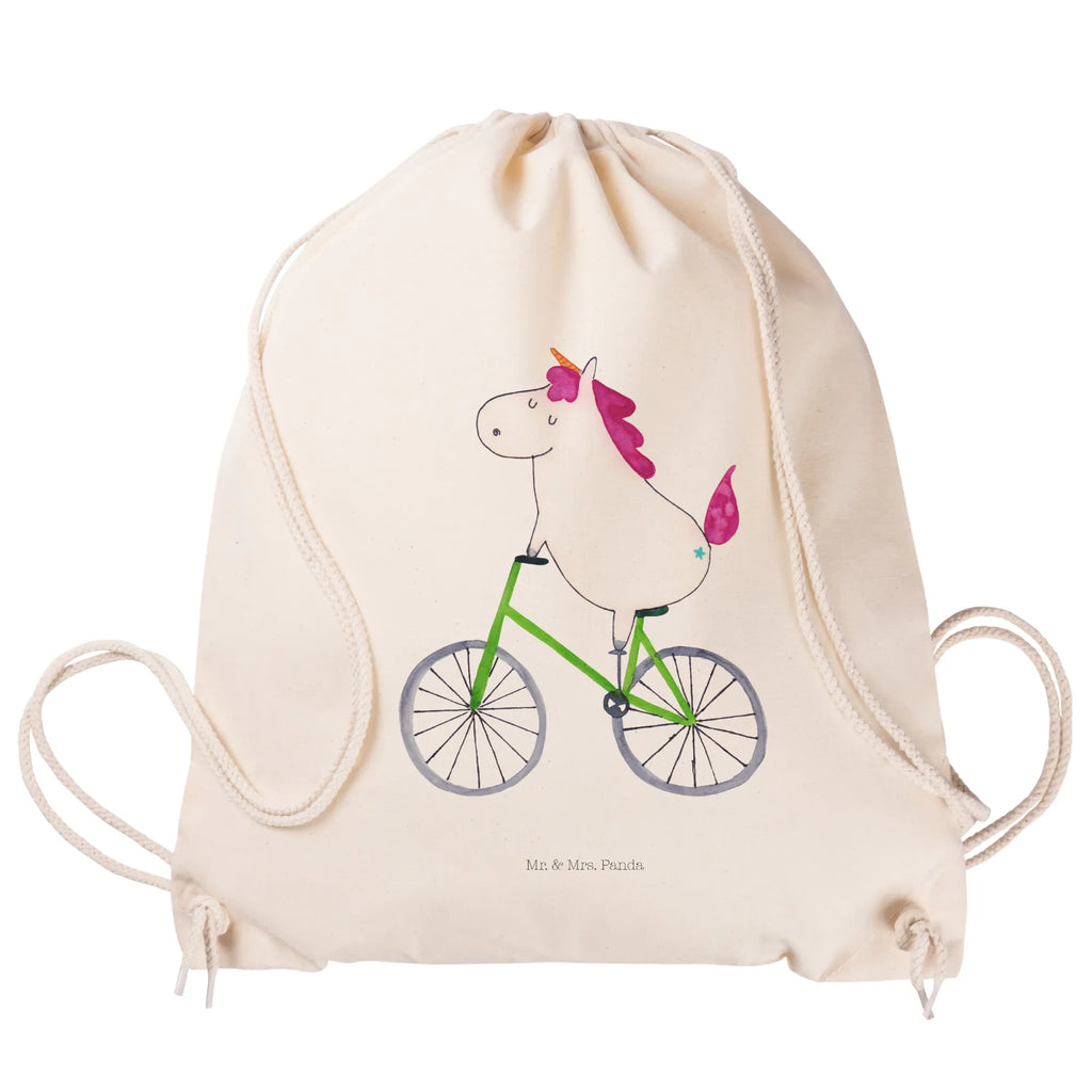 Drawstring bag unicorn cyclist jute bag, sports bag, bag, gym bag, carrier bag, hipster, unicorn, unicorns, confetti, bike, luxury problem, fairy dust, grief, present, wheel, love affliction, cycling, cyclist gift