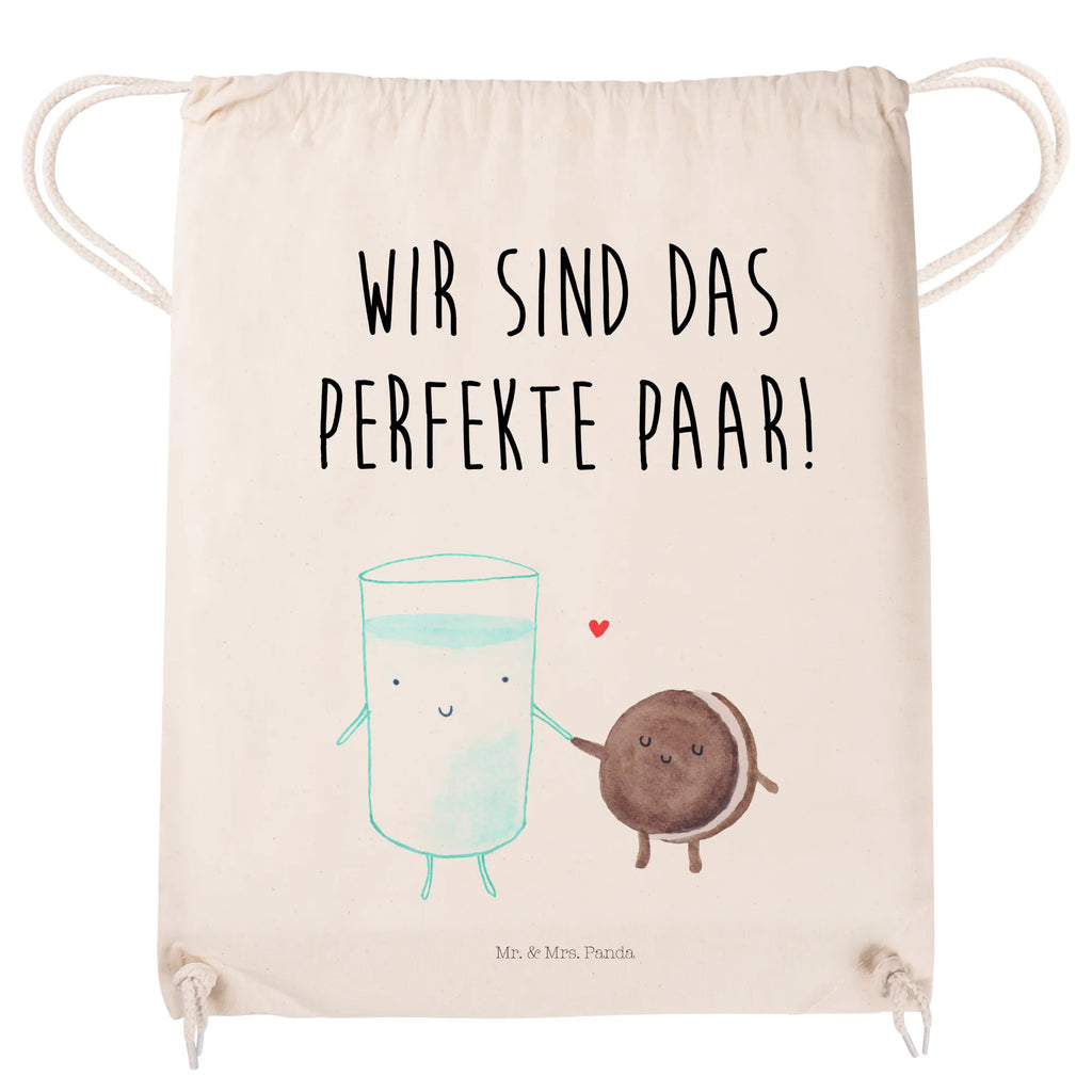 Drawstring bag milk biscuit jute bag, carrier bag, sports bag, bag, gym bag, hipster, small animals, cute, funny, cute animal motives, hand drawn, small world, funny sayings, good mood, happy, gifts, gift ideas, special gifts, animal lover, card, cookies, perfect couple, motif sweet, coffee, cookie, romantic, invitation breakfast, Milk, milk, biscuit