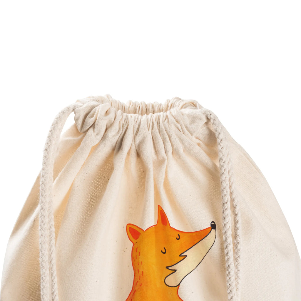 Drawstring bag Fox Lantern jute bag, gym bag, hipster, sports bag, bag, carrier bag, fox, foxes, forest wildlife, clever as a fox, animal lover, Caesar Otto Hugo Flaischlen, Saint Martin, Lantern, Lovesickness Spell, Fox, Spell comforting, Foxes, Lantern parade, Cheer up