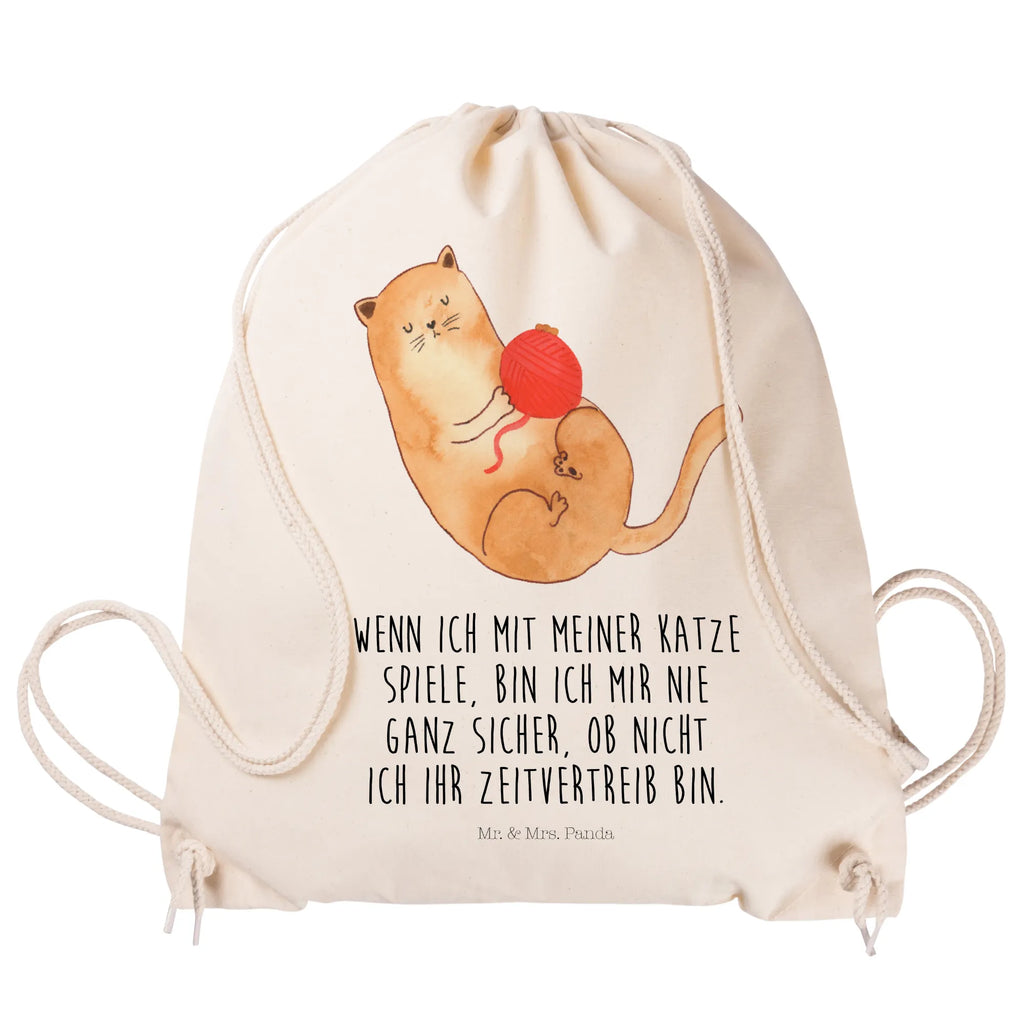 Drawstring bag Cat Wool sports bag, carrier bag, bag, gym bag, jute bag, hipster, cat, tomcat, kitty, meow, kitten, housecat, mama cat, love cats, cat image, cat fan, cat lover, cat fancier, cat decoration, gift for cat lover, cat owner, funny cats, cat sayings, cat motto, funny cat gifts, fan merchandise, cat stuff, animal lover, play, playful, pet, cats, wool, Cats, pussy, ball of wool