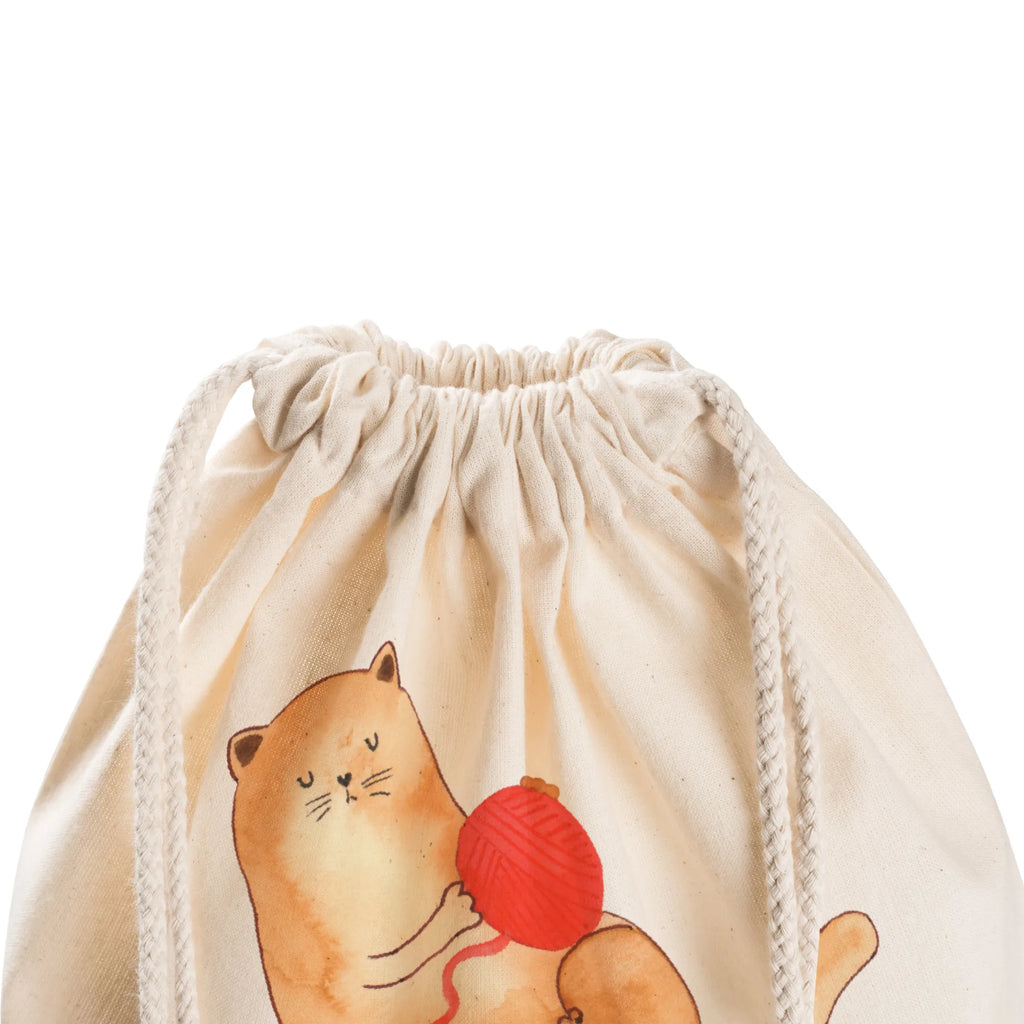 Drawstring bag Cat Wool sports bag, carrier bag, bag, gym bag, jute bag, hipster, cat, tomcat, kitty, meow, kitten, housecat, mama cat, love cats, cat image, cat fan, cat lover, cat fancier, cat decoration, gift for cat lover, cat owner, funny cats, cat sayings, cat motto, funny cat gifts, fan merchandise, cat stuff, animal lover, play, playful, pet, cats, wool, Cats, pussy, ball of wool
