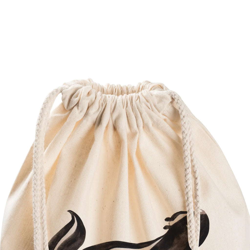 Drawstring bag skunk yoga sports bag, gym bag, hipster, jute bag, bag, carrier bag, Skunk, Stinky, Predator, Wild animal, Live, Yoga, Stinker, Namaste, Love, Laugh