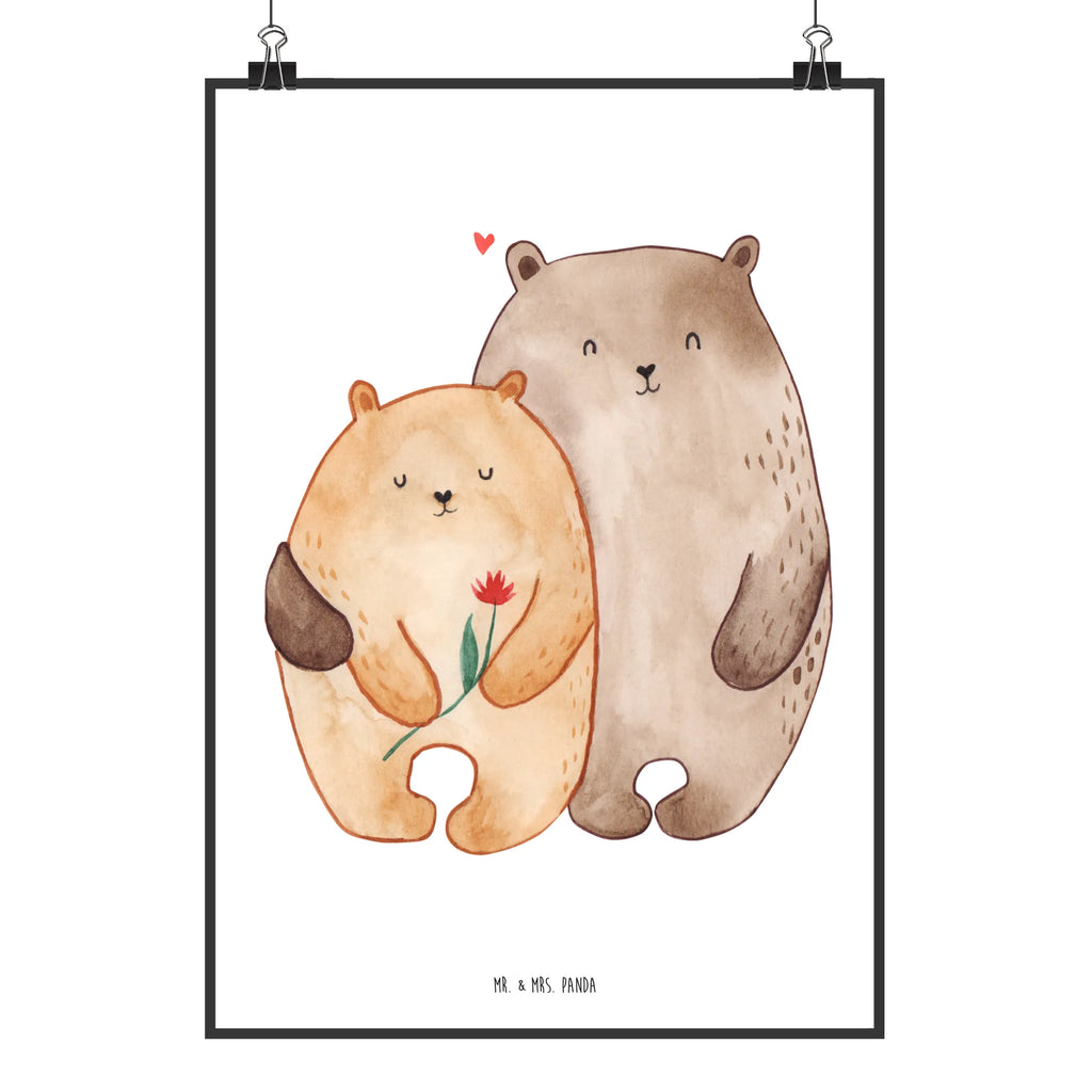 Poster Bears in love wanddeko, Bild, drucke, Wanddekoration, kunstposter, Kunstdruck, Deko Bild, kunstdruck poster, Poster, Posterdruck, Wandbild, Wandschmuck, kunst für die wand, Mr. & Mrs. Panda Poster, Wandposter, Plakat, grafikposter, wanddruck, Designposter, Bild für Wand, Wanddeko Bild, wandkunst, Hocheitstag, Heiratsantrag, Heiraten, Ehefrau, Ehemann, Partner, Verlobung, Jahrestag, Liebesgeschenk, Liebe, Freund, Freundin, Geschenk Hochzeit, Verliebt, Liebesbeweis, Geschenk Freund, Bären, Verheiratet, Bär, Verlobt, Geschenk Freundin, Hochzeitstag, Bärchen