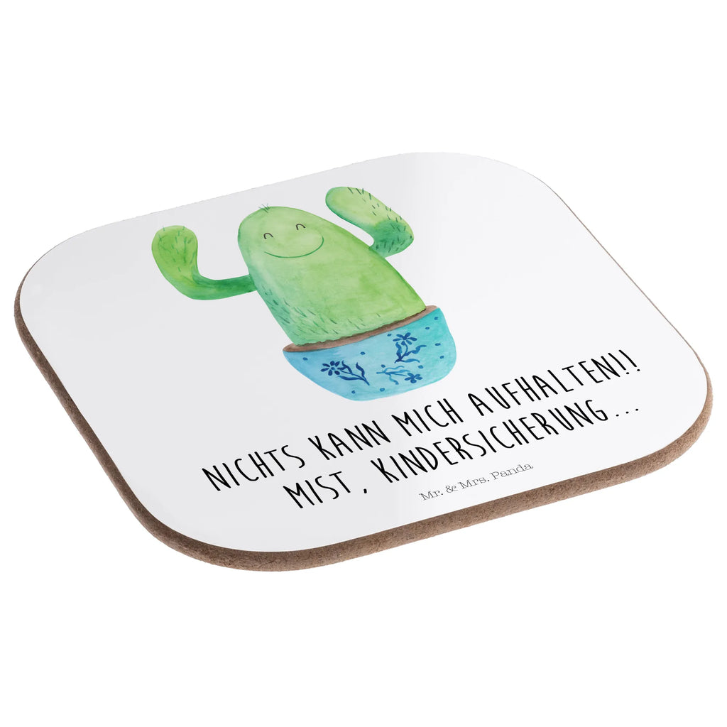 Square coaster cactus happy party, breakfast, gift, Coasters, glass coasters, gifts, presents, cactus, cactuses, plants, cactus plant, small green cactus, office life, friend, family, colleague, education, motivation, child protection, office, new start, funny, cacti, saying, mother