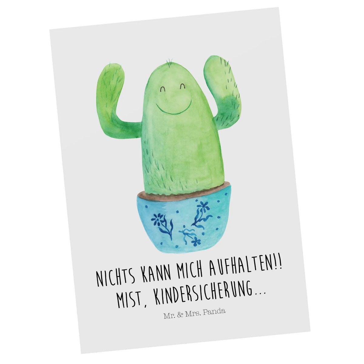 Postcard cactus happy cactus, cactuses, plants, cactus plant, small green cactus, new start, mother, colleague, office life, cacti, education, friend, child protection, saying