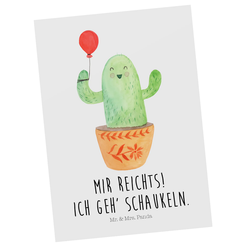 Postcard cactus balloon card, invitation, gift, paper, gift card, Postcard, letter, invitation card, postcards, cactus, cactuses, plants, cactus plant, small green cactus, girlfriend, stress, cacti, joy, boyfriend, exam, office, education, office life, new start, balloon