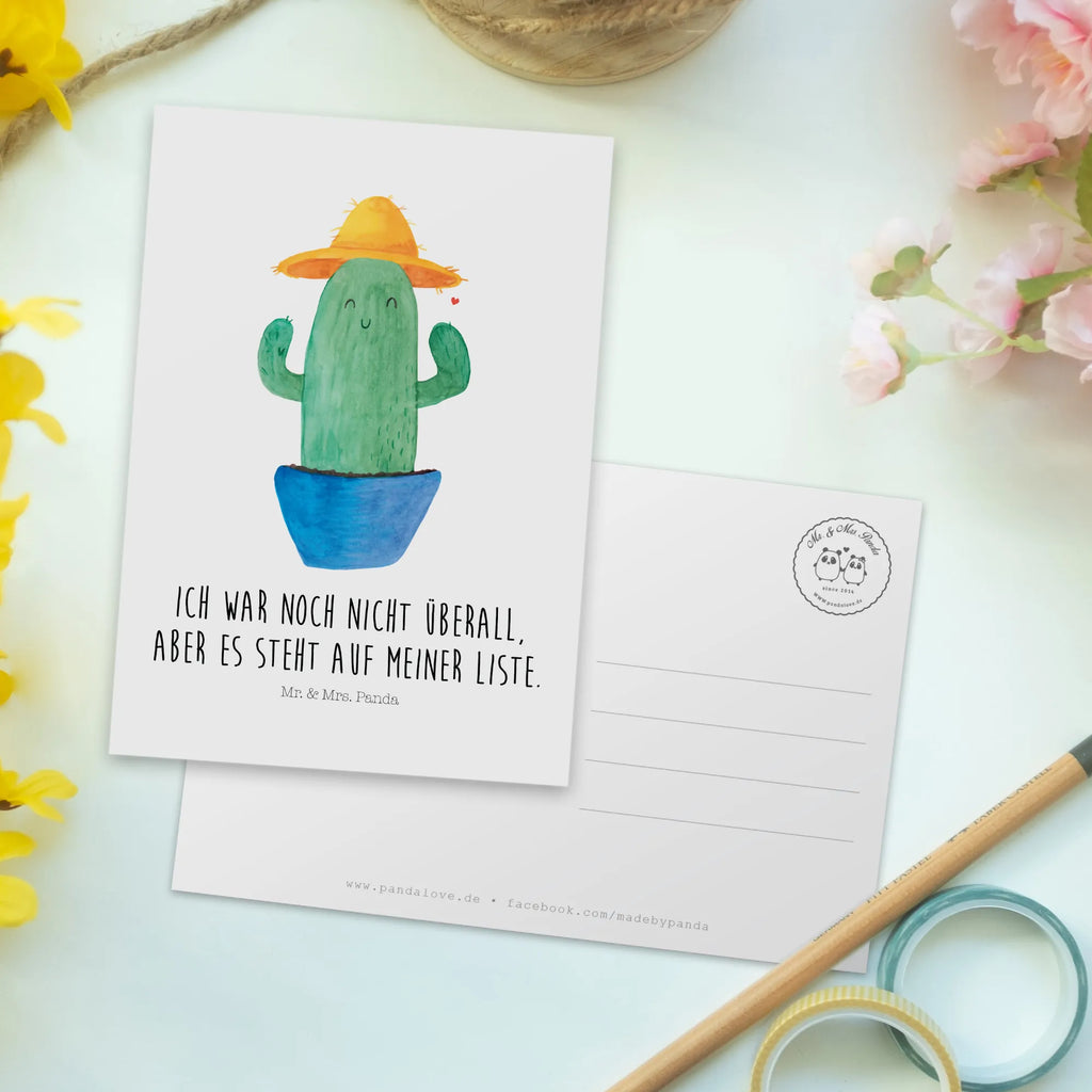 Postcard cactus cap gift, paper, invitation, postcards, Postcard, card, gift card, letter, invitation card, cactus, cactuses, plants, cactus plant, small green cactus, cactus love, motivation, travel diary, world trip, city trip, gift idea, slogan, globetrotter, travel