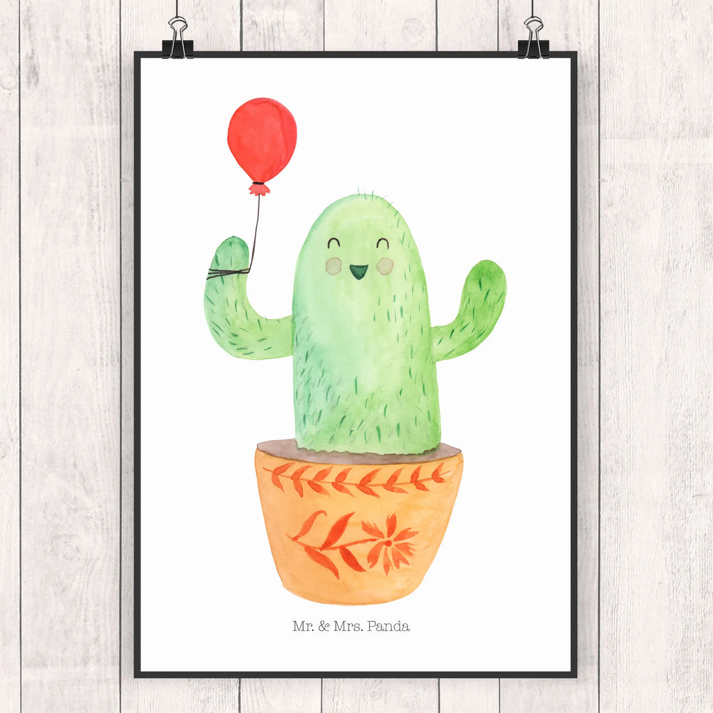Poster cactus balloon Wandposter, grafikposter, wanddeko, Wandbild, Bild, Plakat, Posterdruck, Deko Bild, Bild für Wand, wanddruck, kunstdruck poster, Kunstdruck, wandkunst, Wanddeko Bild, Designposter, Poster, Mr. & Mrs. Panda Poster, drucke, kunst für die wand, Wandschmuck, Wanddekoration, kunstposter, Kakteen, Kaktus, Freude, Büroalltag, Freundin, Ausbildung, Stress, Neustart, Luftballon, Prüfung, Büro, Freund