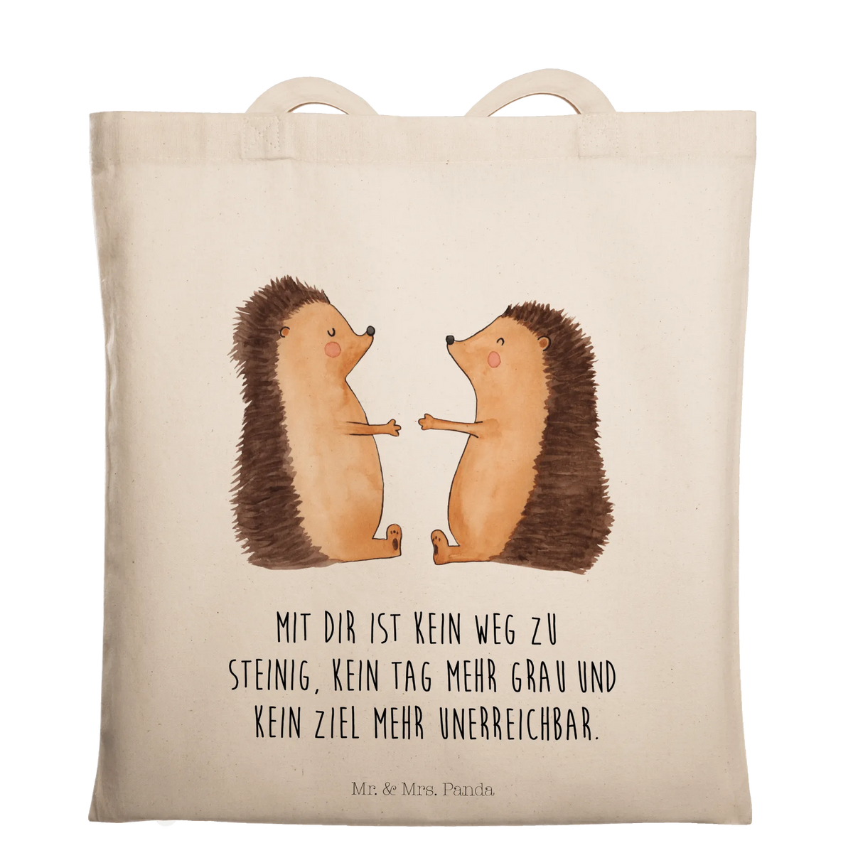 Tote bag Hedgehogs in love anniversary gift, gift for him, gift for her, Love gift, Proposal of marriage, Marriage, Together, Two, Loving, Proof of love, Wedding, Anniversary, Girlfriend, In love, Wedding anniversary, Married, Engaged, Gift, Friend