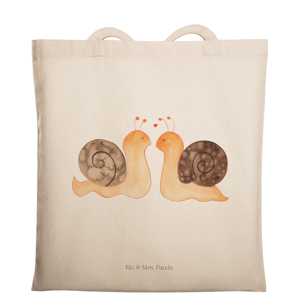Tote bag Snails in love Strandtasche, Laptoptasche, Tragetasche, Schultertasche, Tasche, Beuteltasche, Umhängetasche, Jutetasche, Einkaufstasche, Badetasche, Stofftasche, Stoffbeutel, Einkaufstüte, Shopper, Beutel, Jutebeutel, Liebe, Partner, Freund, Freundin, Ehemann, Ehefrau, Heiraten, Verlobung, Heiratsantrag, Liebesgeschenk, Jahrestag, Hocheitstag