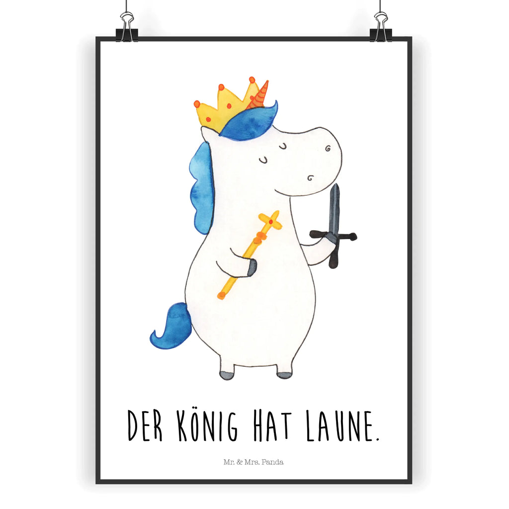 Poster unicorn king with sword kunstdruck poster, Wandschmuck, kunstposter, Mr. & Mrs. Panda Poster, wanddruck, wandkunst, drucke, Deko Bild, wanddeko, Wanddeko Bild, Kunstdruck, Wandbild, Plakat, Poster, Wanddekoration, grafikposter, kunst für die wand, Wandposter, Designposter, Bild für Wand, Posterdruck, Bild, Einhorn Deko, Einhörner, Einhorn, Unicorn, Mittelalter, König, Ritter