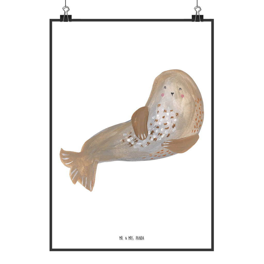 Poster seal Laugh Posterdruck, Deko Bild, Wandbild, Plakat, Wanddeko Bild, kunst für die wand, Mr. & Mrs. Panda Poster, Poster, wanddruck, Wandschmuck, grafikposter, Wanddekoration, kunstposter, Wandposter, drucke, wandkunst, wanddeko, kunstdruck poster, Bild, Designposter, Bild für Wand, Kunstdruck, Gute Laune, Tiermotive, Tiere, Lustige Sprüche, Meerestier, Ostsee, Robben, Strand, Robbe, Seehund, Nordsee