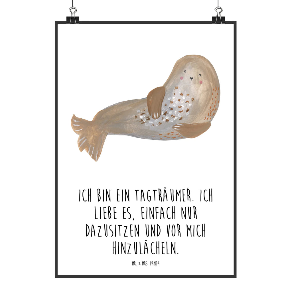 Poster seal Laugh Posterdruck, Deko Bild, Wandbild, Plakat, Wanddeko Bild, kunst für die wand, Mr. & Mrs. Panda Poster, Poster, wanddruck, Wandschmuck, grafikposter, Wanddekoration, kunstposter, Wandposter, drucke, wandkunst, wanddeko, kunstdruck poster, Bild, Designposter, Bild für Wand, Kunstdruck, Gute Laune, Tiermotive, Tiere, Lustige Sprüche, Meerestier, Ostsee, Robben, Strand, Robbe, Seehund, Nordsee