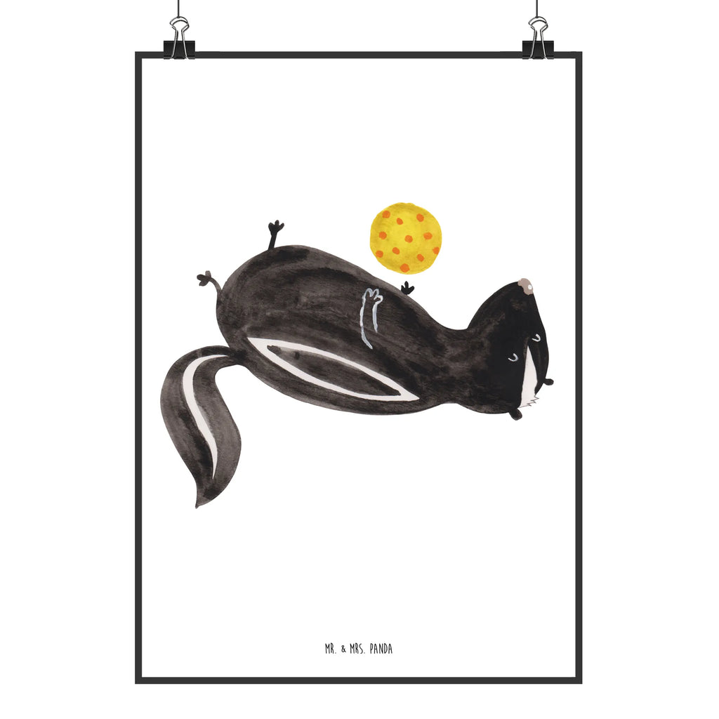 Poster Stinktier Ball wandkunst, Wanddeko Bild, Bild, Mr. & Mrs. Panda Poster, drucke, Kunstdruck, Wanddekoration, Poster, kunst für die wand, Wandposter, grafikposter, Deko Bild, kunstdruck poster, Wandbild, kunstposter, Designposter, wanddeko, Plakat, wanddruck, Bild für Wand, Wandschmuck, Posterdruck, Stinktier, Skunk, Stinki, Weisheit, Stinker, Wildtier, Verspielt, Raubtier