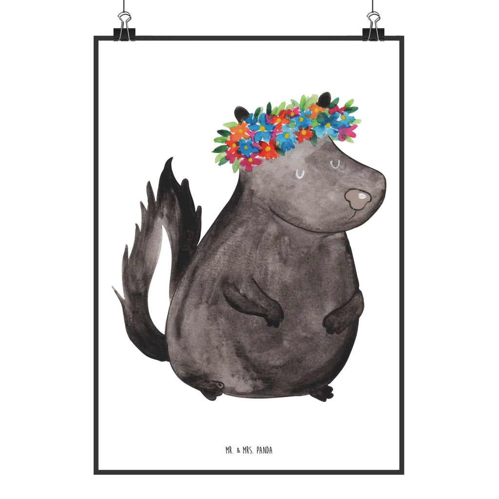 Poster skunk Girl kunstdruck poster, wanddeko, drucke, wanddruck, Wandposter, Posterdruck, kunst für die wand, Wanddeko Bild, Wandbild, Bild, wandkunst, Poster, Plakat, Bild für Wand, Wandschmuck, kunstposter, grafikposter, Deko Bild, Mr. & Mrs. Panda Poster, Wanddekoration, Designposter, Kunstdruck, Stinktier, Skunk, Wildtier, Stinker, Namaste, Stinki, Raubtier, Yoga