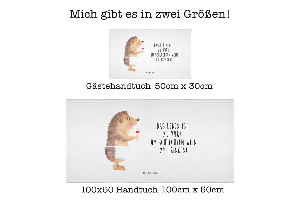 Hand towel Hedgehog wine Towel, bath towel, baby, towels, bathroom, big, children, small animals, cute, funny, cute animal motives, hand drawn, small world, funny sayings, good mood, happy, gifts, gift ideas, special gifts, animal lover, card, hedgehog, wine saying, drinking wine, gift wine drinker, wine decoration, gift wine lover, white wine, wine glass, red wine