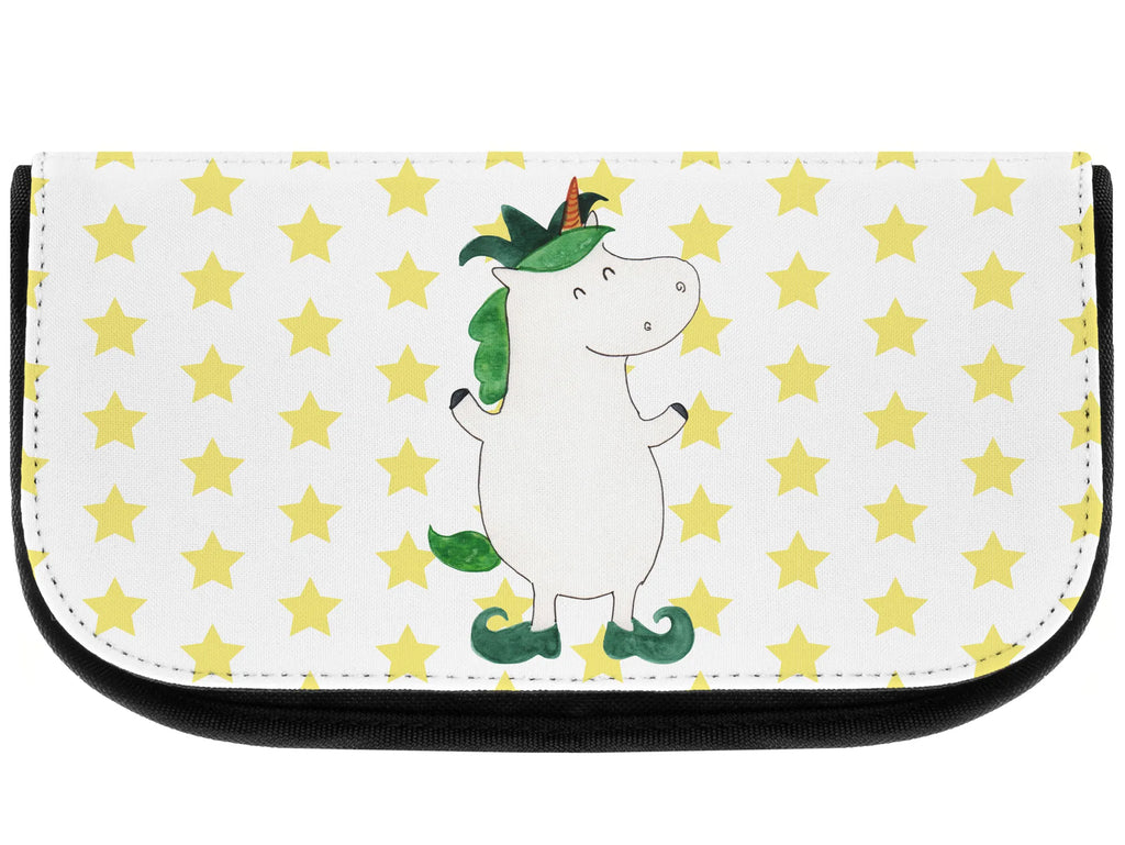 Cosmetics bag unicorn joker Cosmetics, Toilet bag, Make-up bag, Sludge bag, Bag, Cosmetic bag, Mudflap case, Wallet, unicorn, unicorns, Court Jester, Unicorn, Punch, Juggler, Middle Ages