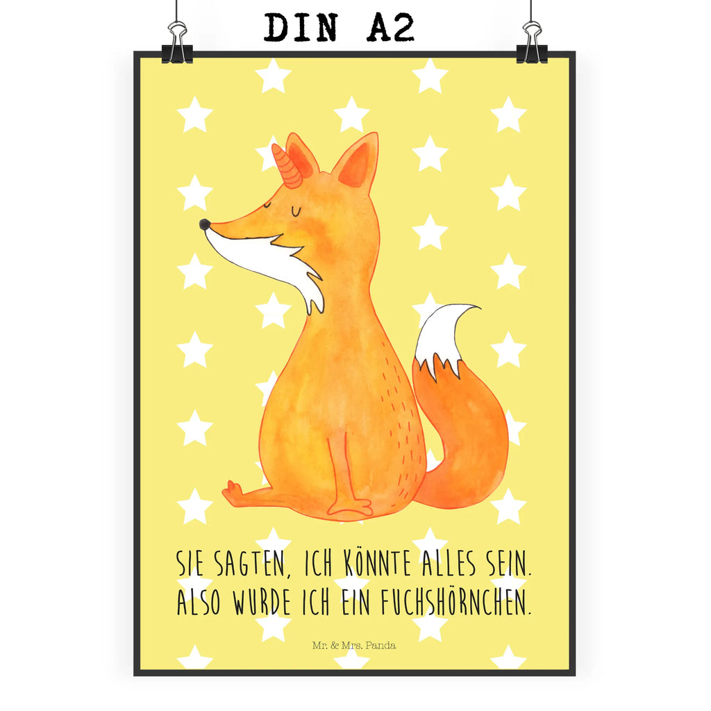 Plakat Jednorożec lis kunstposter, Wanddekoration, Wandschmuck, Bild, Mr. & Mrs. Panda Poster, Bild für Wand, Poster, kunst für die wand, drucke, Posterdruck, Wandbild, Deko Bild, wandkunst, Wandposter, Wanddeko Bild, Designposter, Plakat, kunstdruck poster, grafikposter, Kunstdruck, wanddeko, wanddruck, Einhorn Deko, Einhörner, Einhorn, Unicorn, Fuchshörnchen, Fuchshorn, Fuchs, Füchse, Unicorns, Foxycorn