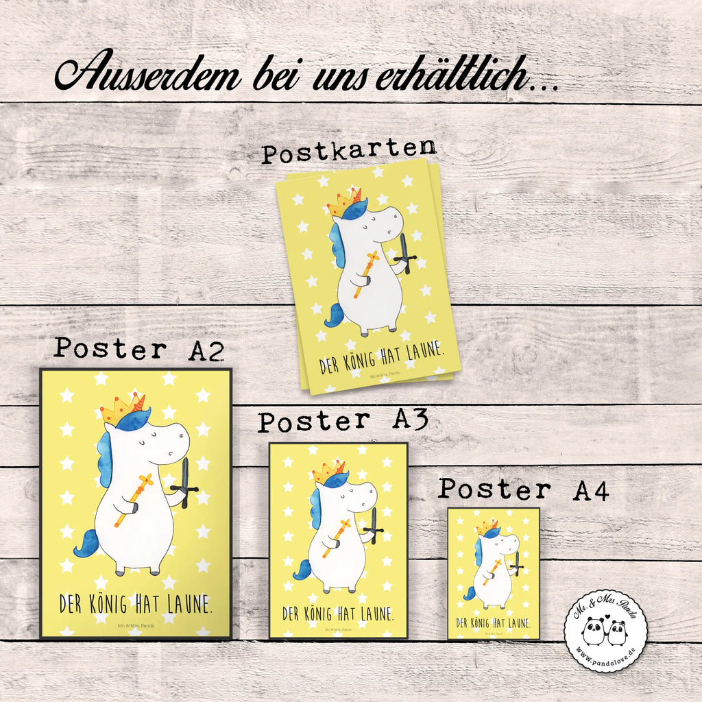 Poster unicorn king with sword kunstdruck poster, Wandschmuck, kunstposter, Mr. & Mrs. Panda Poster, wanddruck, wandkunst, drucke, Deko Bild, wanddeko, Wanddeko Bild, Kunstdruck, Wandbild, Plakat, Poster, Wanddekoration, grafikposter, kunst für die wand, Wandposter, Designposter, Bild für Wand, Posterdruck, Bild, Einhorn Deko, Einhörner, Einhorn, Unicorn, Mittelalter, König, Ritter