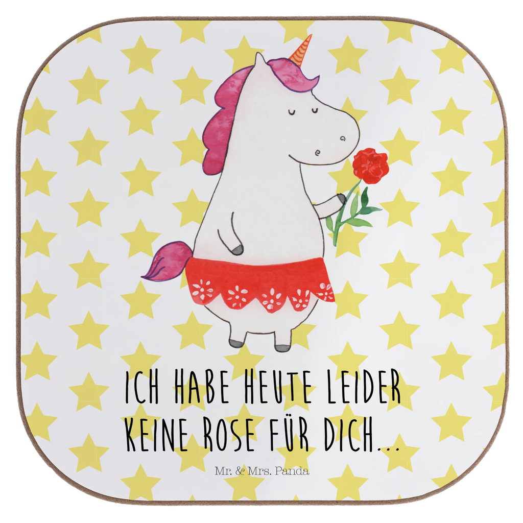 Square coaster unicorn lady party, glass coasters, gift, Coasters, presents, breakfast, gifts, unicorn, unicorns, girlfriend, woman, lady, fine lady, divorce, bachelor, bachelorette