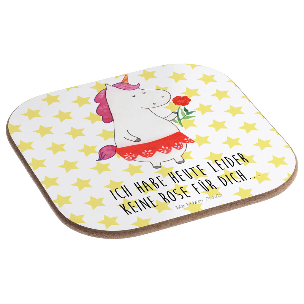 Square coaster unicorn lady party, glass coasters, gift, Coasters, presents, breakfast, gifts, unicorn, unicorns, girlfriend, woman, lady, fine lady, divorce, bachelor, bachelorette