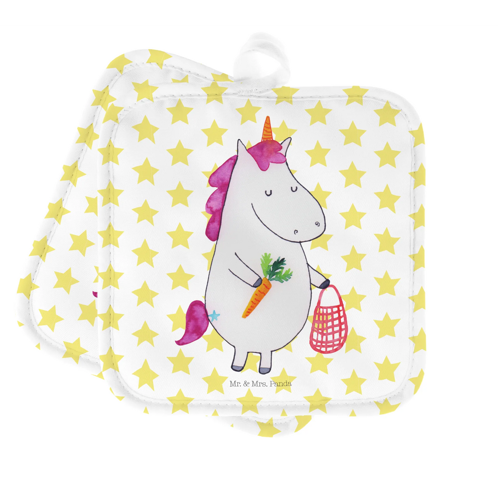 2-elementowy zestaw podkładek pod garnki Jednorożec Wegański Topflappen 2er Set, Topfuntersetzer, 2er Set Topflappen, Topflappenset, Topflappen, Topfhandschuhe, Topflappen Set, topfhalter, Einhörner, Einhorn Deko, Unicorn, Einhorn, Veganer, Veganismus, Vegan, Rohkost, Vegetariar, Gesund Leben, Gesund essen