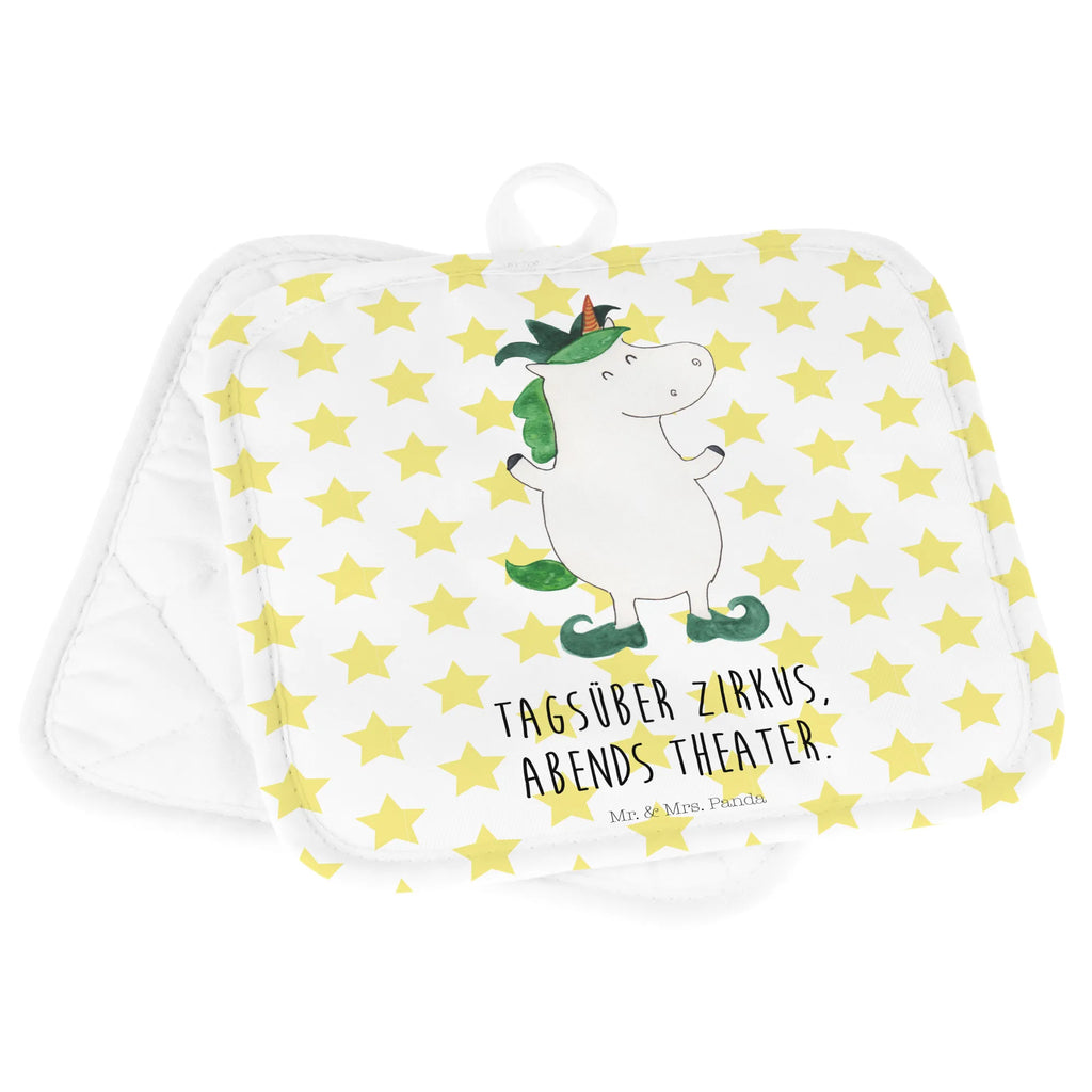 2-elementowy zestaw podkładek pod garnki Jednorożec Joker Jednorożec, jednorożce, dekoracje jednorożca, jednorożec