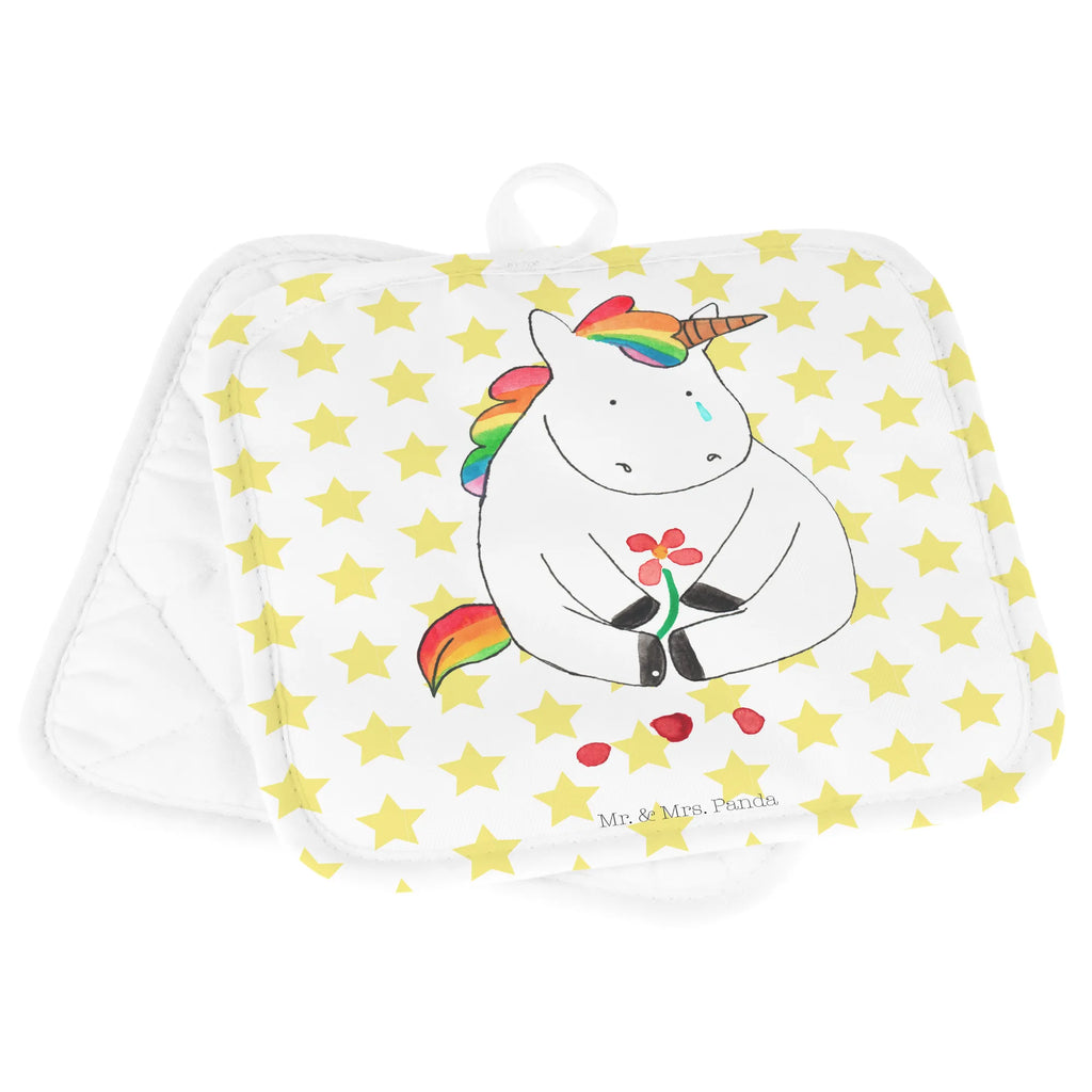 2er Set Topflappen  Einhorn Traurig Topfhandschuhe, Topflappen, Topfuntersetzer, Topflappen Set, Topflappen 2er Set, 2er Set Topflappen, topfhalter, Topflappenset, Einhörner, Einhorn Deko, Unicorn, Einhorn, Blume, Freunde, Glitzer, Liebe, Trösten. Freundschaft, Trauer, Grußkarte
