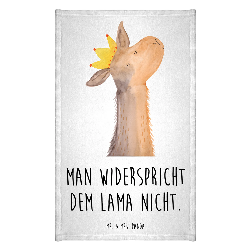 50 x 100 ręcznik Głowa lamy król Lama, Alpaka