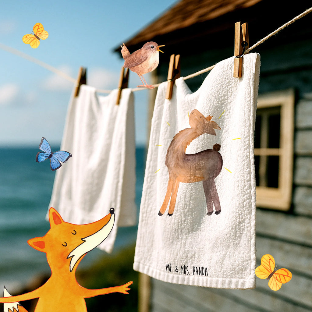 Hand towel lama Proud bathroom, big, children, baby, bath towel, towels, Towel, Llama, llama, alpaca, trendy animal, Hippie, New start, Best friend, Girlfriend, Girlfriends, Outsider, Buddy, Family, Different, Proud, Lama, Llamas