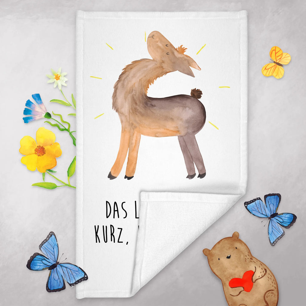 Hand towel lama Proud bathroom, big, children, baby, bath towel, towels, Towel, Llama, llama, alpaca, trendy animal, Hippie, New start, Best friend, Girlfriend, Girlfriends, Outsider, Buddy, Family, Different, Proud, Lama, Llamas