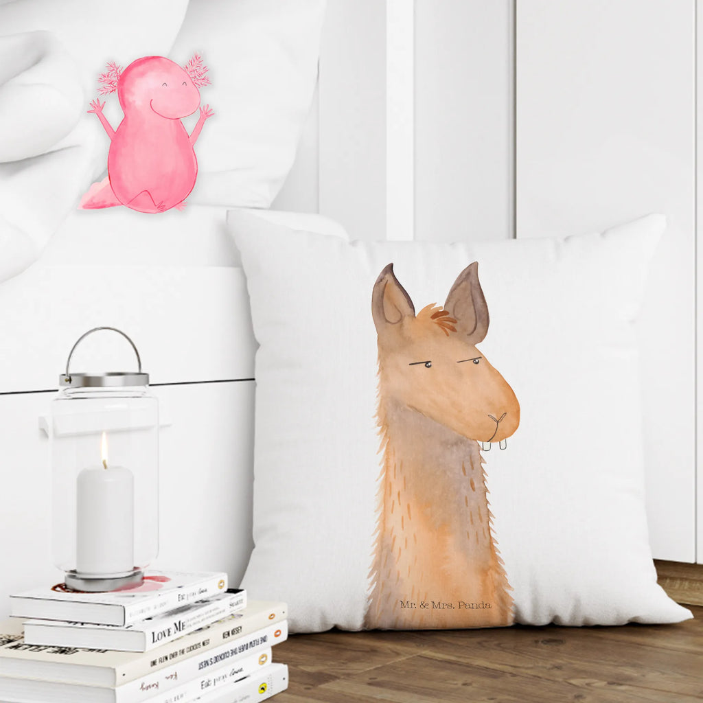 Cushion llama head Annoyed bedroom, fluffy, couch, pad, soft, pillows, bed, settee, 40x40, Pillow, pillow case, sofa, 40 x 40, cushion, Llama, llama, alpaca, trendy animal, apprentice, being annoyed, being right, office life, office, boss, girlfriend, lama, lamas, best friend, partner