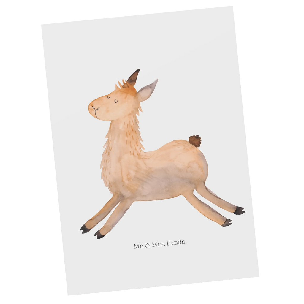 Postkarte Lama Springen Motivkarte, einzelkarte, Ansichtskarten, spruchkarte, Designkarte, kunstkarte, Postkarte, Kunstkarten, Fotokarte, bildkarte, Ansichtskarte, Postkarten, Grußkarte, Lama, Alpaka, Glück, Liebeskummer, Happy Day, Start, Guten Morgen, Fröhlich, Neustart, Freundin, Lieblingstag, Lamas, Abitur, Prüfung