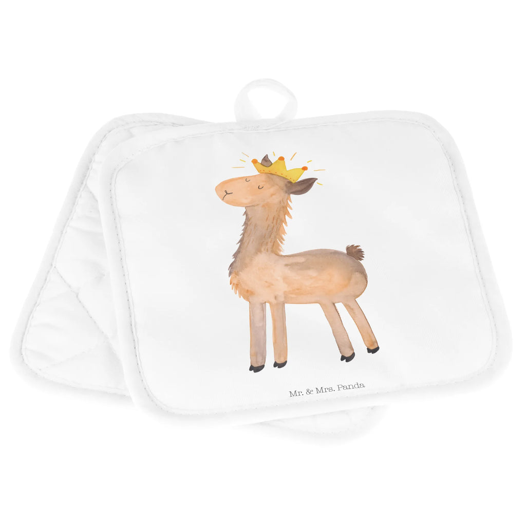 2er Set Topflappen  Lama König Topflappen 2er Set, Topflappen Set, Topfuntersetzer, Topflappen, Topfhandschuhe, 2er Set Topflappen, Topflappenset, topfhalter, Lama, Alpaka, Papa, Königin, König, Lamas, Kollegin, Freundin, Büro Kollege, Chef, Mama, Abi, Vorgesetzter, Abitur