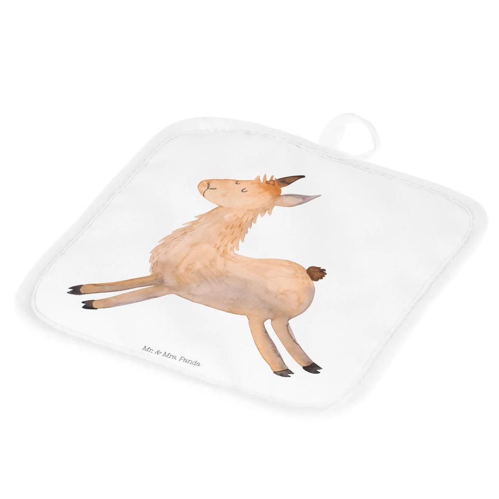 2-elementowy zestaw podkładek pod garnki lama Skakanie Lama, Alpaka