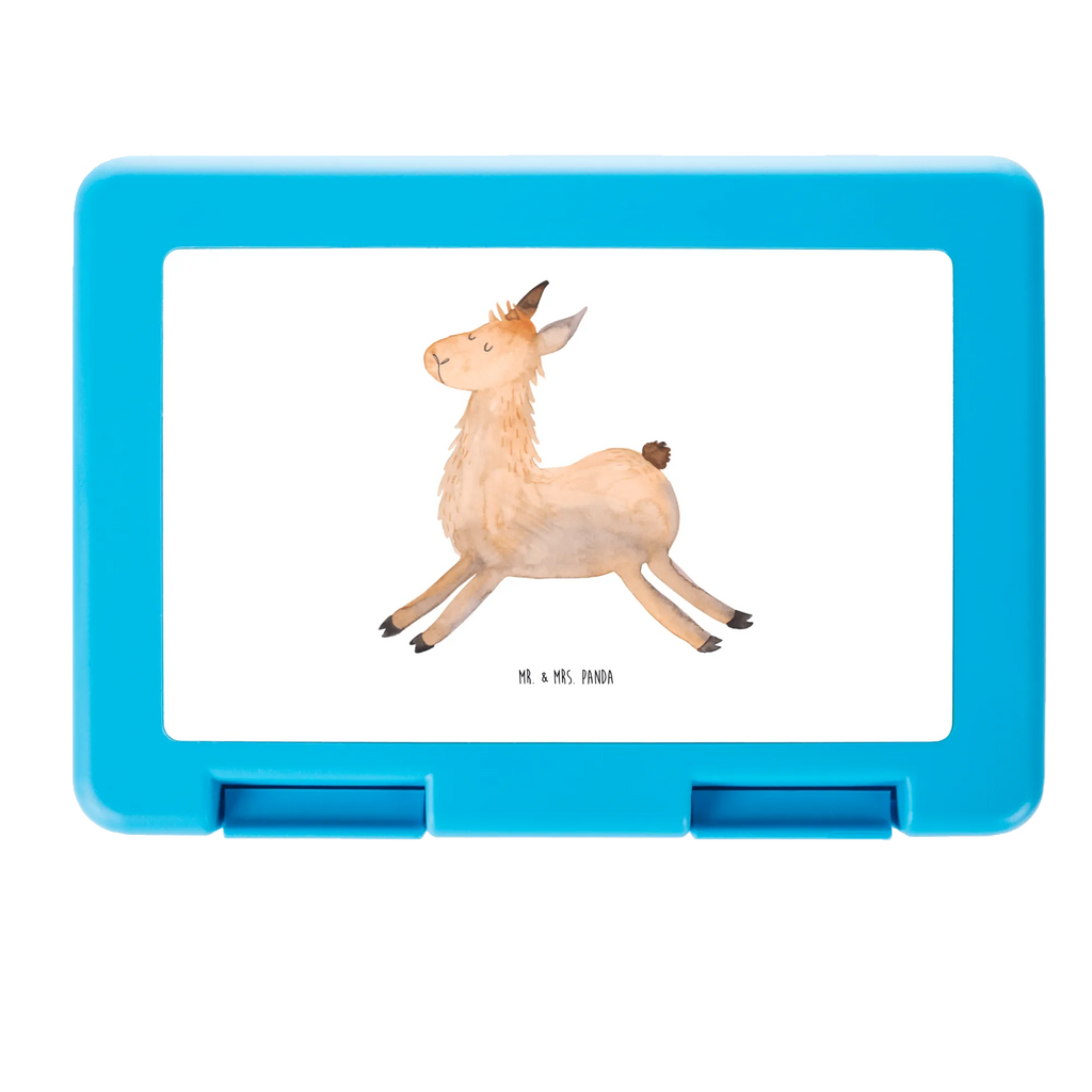 Lunch box lama Jump bread box, lunch box, snack box, BPA-free, sandwich box, Llama, llama, alpaca, trendy animal, Lama, heartache, exam, graduation, llamas, happy day, new start, happy, favourite day, girlfriend, good morning, start, luck